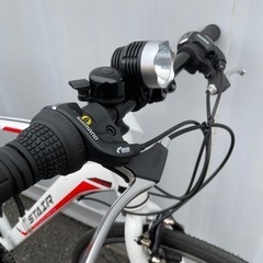 中古クロスバイク 身長165-175cm 21段変速 LEDライト付き