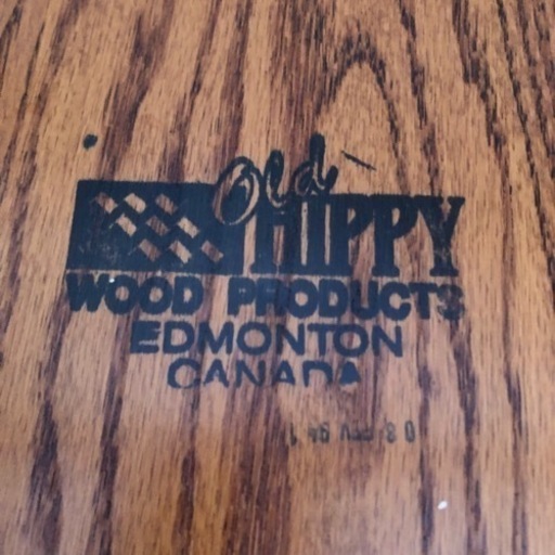 カナディアンビンテージ OLD HIPPY WOOD PRODUCTS チェア3つセット - ダイニングチェア