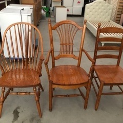 カナディアンビンテージ OLD HIPPY WOOD PRODUCTS チェア3つセット