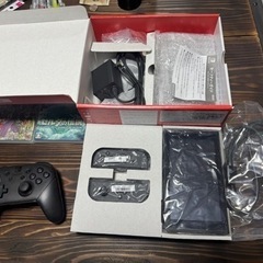 Nintendo Switch本体+プロコン+ソフト数点セット 256gbマイクロsd付き