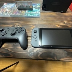 Nintendo Switch本体+プロコン+ソフト数点セット 256gbマイクロsd付き