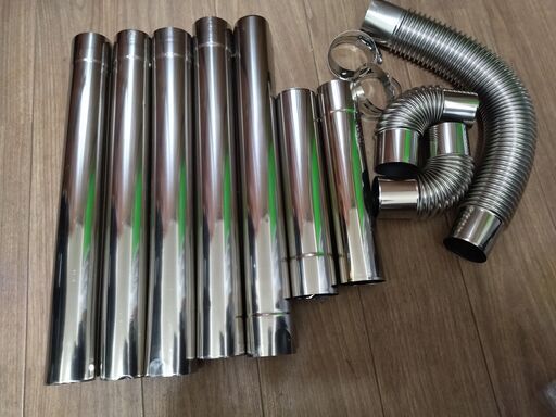 バーベキューに煙突を取り付けるための完全なキットを販売