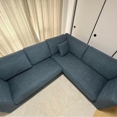ニトリ　コーナーソファ(右カウチ) NITORI（ニトリ）Sステイツ コーナーソファ 右カウチ 横幅約228cm