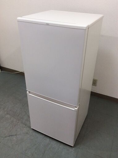 （2/17受渡済）YJT8141【AQUA/アクア 2ドア冷蔵庫】極美品 2023年製 AQR-17N-W 家電 キッチン 冷蔵冷凍庫 右開き 168L