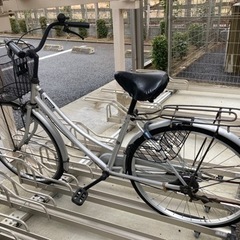 【譲渡決定】自転車　ママチャリ　アサヒサイクル　26インチ　ライト切れ
