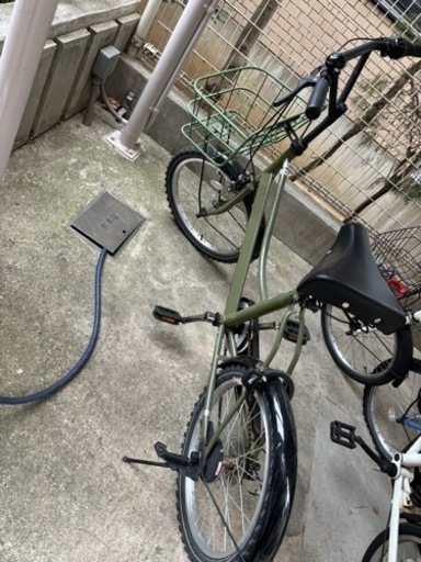 自転車　緑1台  \u003c値下げ\u003e
