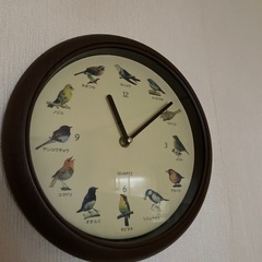 鳥の時計