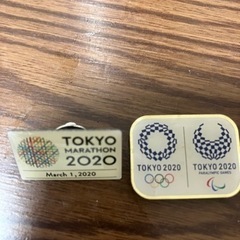 東京五輪2020 & 東京マラソン2020 ピンバッジ