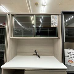 💙未使用!! 三幸ジャパン 2面レンジボード サイド収納付き 💛定価￥348,000💛 スチームオーブン対応 ソフトクローズ💙817