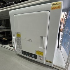 配達可【日立】衣類乾燥機 6k クリーニング済 管理番号12001