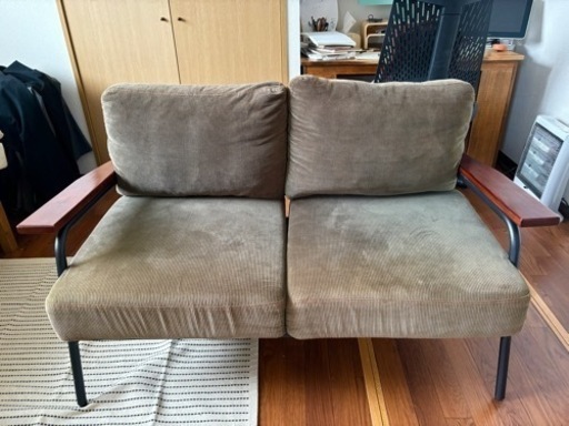 2人掛けソファ　値引き可(条件付き)