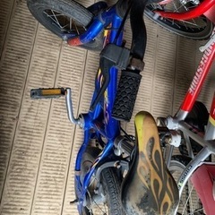 子供 自転車  全体的に状態悪いです