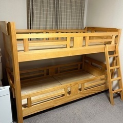 木製　2段ベッド