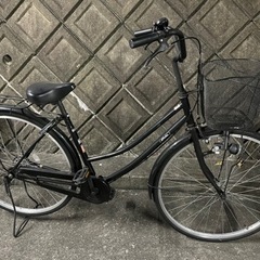 自転車　黒　27インチ