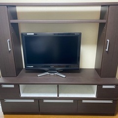 テレビボード 幅160cm 奥行45cm 高さ151cm