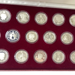早い者勝ち、チャールズ元皇太子&ダイアナ妃ご成婚記念銀貨16ヶ国完全セット 早い者勝ち、チャールズ元皇太子&ダイアナ妃ご成婚記念銀貨16ヶ国