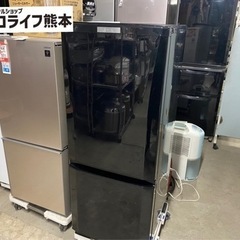 三菱 ノンフロン冷凍冷蔵庫 ブラックMR-P15A-B