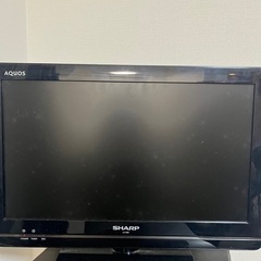 SHARP テレビ 19型 値下げしました！