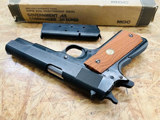 MGC コルト コンバットコマンダー .38 SUPER　モデルガン MGC] コルト コンバットコマンダー .38 SUPER スーパーリアルHW/SRH