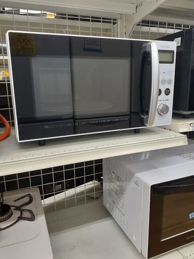【ドリーム川西店御来店限定】 アイリス オーブンレンジ MO-T1501-W  20年製 動作確認／クリーニング済み 【2002038255600613】