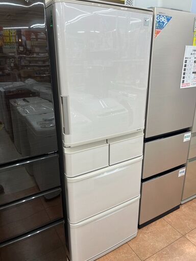 オススメ品384L冷蔵庫 どっちもドア SHARP シャープSJ-PW38A 2015年式1419