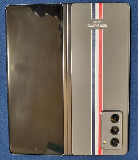 最終値下げGalaxy　Z fold 2 THOM BROWNE