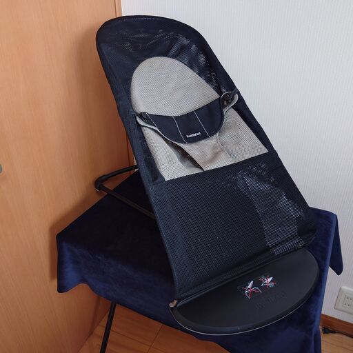 【浜松・磐田・湖西 無料配送】 Baby Bjorn ベビービヨルン バウンサー バランスソフト エアー ブラック