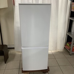 2023年製 三菱 146L 冷蔵庫 MR-P15E2H-W