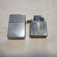 【90\'s、Zippo ・STERLING U.S.A.SILVER 1996年製】