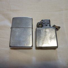 【90\'s、Zippo ・STERLING U.S.A.SILVER 1996年製】