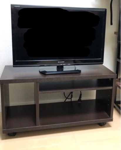 SHARP LC-24K20 24型テレビ+テレビスタンド