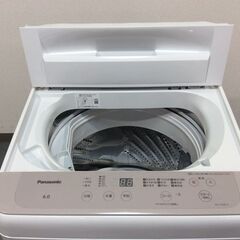 1/28受渡済）JT8145【Panasonic/パナソニック 6.0㎏洗濯機】美品 2021年製