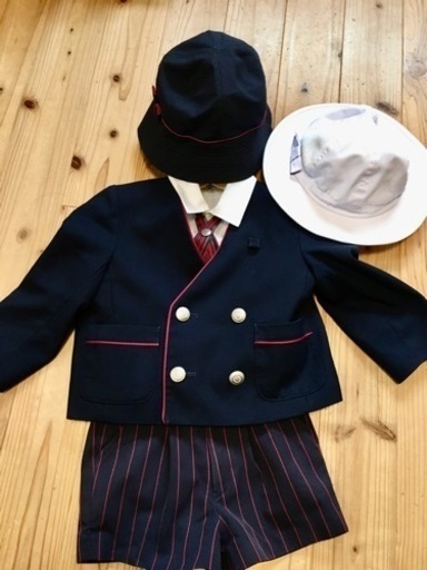 旭幼稚園　男の子制服セット❗️110㎝