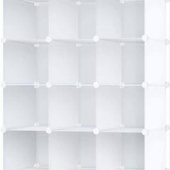 組み立て式棚　透明　12BOX