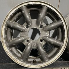 旧車ホイール ワタナベ 社外ホイール 13インチ 4本 5J4HPCD114.3+40 希少 当時物　(MHA081)クレジットカード QRコード決済可能-COACHトートバッグ