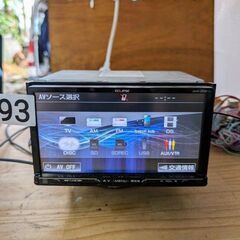 93 完動品　AVN-Z031 Bluetooth 地図2020