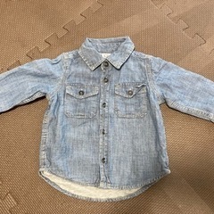 baby GAP デニムシャツ　6-12ヶ月