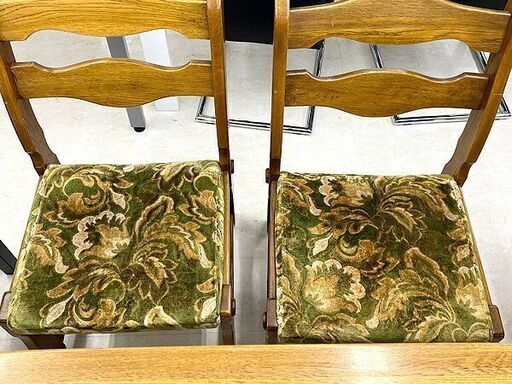 北海道 千歳市/恵庭市 近郊配送 浜本工芸 ダイニングセット 椅子4脚