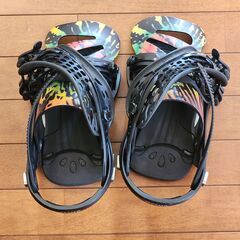 【中古】スノーボード・ビンディングセット（初心者用）