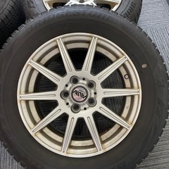 ホイール付きスタッドレスタイヤ 195-65-15