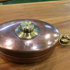 愛品館八千代店】ドイツ製 WALL社 銅製湯たんぽ①