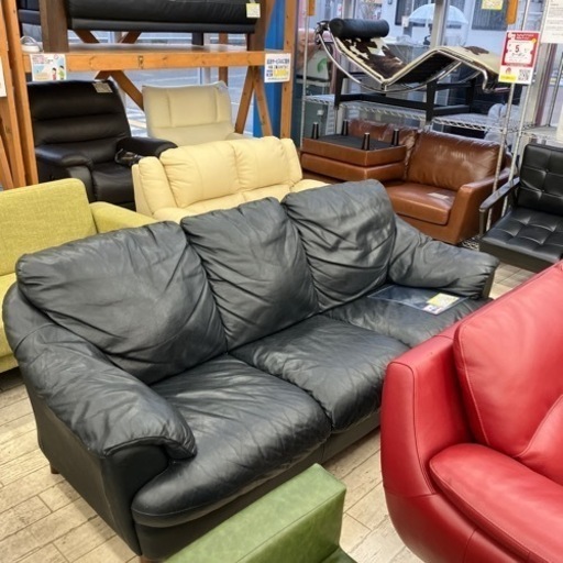 【✨italsofa✨イタルソファ✨定価392,700円✨3人掛けソファ✨】座り心地はいつまで使ってもgood!!