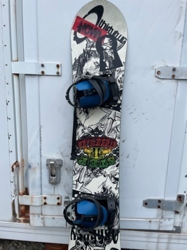 ①STEP CHILD スノーボード ビンディング付 FTWO(FNTC)×STEPCHILD