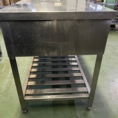 引出し付き調理台 1500x600x800