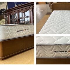 a56　引き出し付き シングルベッド マットレス ドイツ製　Musterring