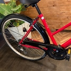 後輪チューブ・チェーン新品！】LEDオートライト 6段変速 27インチ