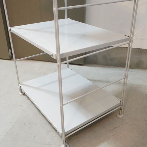 無印良品(MUJI)の人気の5段スチールユニットシェルフです！2人暮らしに最適なスッキリとしたデザインのオープンラックです♪インダストリアルモダンな インテリアのアクセントにおススメです！ - kokoelma -ココエルマ- 雑貨・中古家具・北欧家具・アンティーク家具の通販 