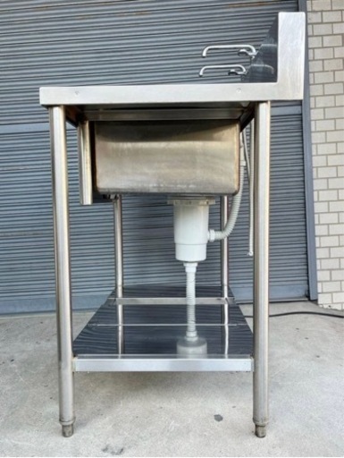 A 一槽シンク 流し台 ステンレス流し キッチン 洗い場 業務用 台所  