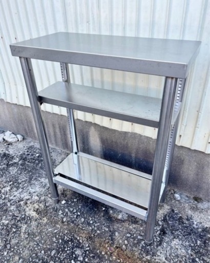 3 小型 作業台 業務用 棚板付き 店舗用 厨房用品