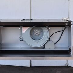 【ヤ取終了3/1】≪zyt1260ジ≫ FUJIOH/富士工業 レンジフードファン BDR-3HE-9017 SI シルバー 間口90cm AC100V 動作未確認 現状品 51209-04
